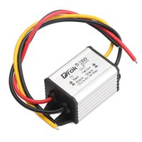 12V to 6V Converter, DROK Car Power Converter DC 9V-22V 12V to DC 6V Buck Voltage Regulator 3A 18W Waterproof High Efficiency Step Down Volt Module Power Supply