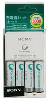 [TERNS]Sony ?domestic and overseas combined? Standard charger set (with four AA "cycle Energy Silver") BCG34HH4R Japan Import