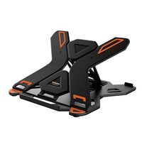 Laptop Stand TopMate Portable Laptop Riser 360° Swivel Base Adjustable Eye-Level Ergonomic Design Foldable Desktop Notebook Holder Mount with Phone Stand for Laptop Within 17"