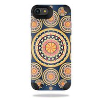 MightySkins Protective Vinyl Skin Decal Compatible with Mophie Juice Pack Air iPhone 7 Case wrap Cover Sticker Skins Summer Mandala