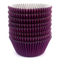 Eoonfirst Standard Size Baking Cups 200 Pcs (Fuchsia)
