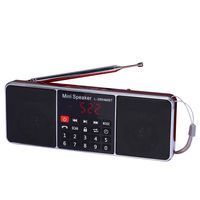Multi-Functional Digital AM/FM Radio,Bluetooth MP3 Music Player,Supporting TF Card and USB Storage.LED Screen Timing Shutdown Function,Double Loudspeaker Stereo