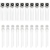 Gikfun Infrared Diode Led IR Emission and Receiver for Arduino (Pack of 10 Pairs) EK8460