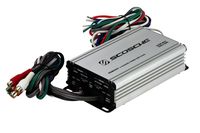 Scosche HDMA504I 4 Channel 400-Watt Max Mini Car Stereo Amplifier