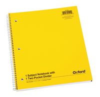 Oxford Durable Subject Notebook (25-424)