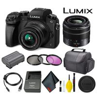Panasonic Lumix DMC-G7 Mirrorless Micro Four Thirds Digital Camera with 14-42mm Lens Standard Bundle