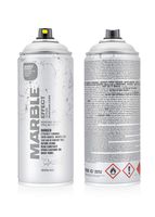 Montana Cans MXE-M9100 Montana Effect 400 ml Marble Color, White Spray Paint