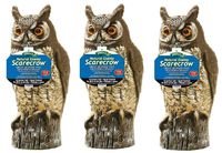 Dalen 016069000301 OW6 Gardeneer by Natural Enemy Scarecrow Horned Owl (Тhrее Pаck)