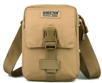 Seibertron Tactical Military Waterproof Outdoor 7.9" Tablet Shoulder Waist Bag Leisure Wallet Everyday Bag Khaki
