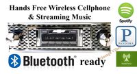 Bluetooth Enabled 1955 Bel Air, Nomad USA-630 II High Power 300 watt AM FM Car Stereo/Radio