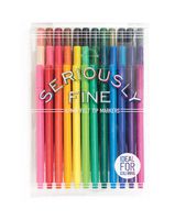 OOLY, Seriously Fine Felt Tip Markers, Set of 36 (130-037)