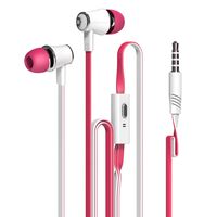 Dastone 3.5mm Noise Isolating Bass In-ear Stereo Earphones Earbuds Headset,headphones with Remote Control & Microphone for Smartphones Tablets Laptops Earphone Andriod IOS (Rose)