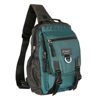 Vanlison Sling Bag Backpack Cross Body Messenger Bag Shoulder Backpack Travel Rucksack Lake Blue