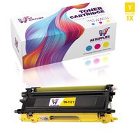 AZ Compatible Toner Cartridge Replacement for Brother TN115Y use in DCP-9040 DCP-9040CN DCP-9045 DCP-9045CDN DCP-9045CN HL-4040 HL-4040CDN HL-4040CN HL-4050 (Yellow, 1-Pack)