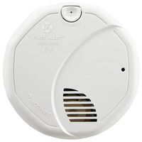 First Alert Smoke Detector, Photoelectric and Ionized Alarm | Hardwired with Battery Backup, BRK 3120B