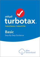 [Old Version] TurboTax Basic 2018 Tax Software [MAC Download]