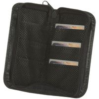 Targus TGC-MWC 10  Memory Card Zipper Case (Black)