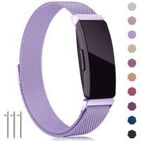findway Compatible with Fitbit Inspire HR Bands/Inspire Band, Inspire Accessories Stainless Steel Bracelet Women Men Wristbands Strap Compatible for Fitbit Inspire & Inspire HR Fitness Tracker