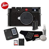 Leica M10 Digital Rangefinder 24MP Camera 20000 (Black) Bundle w/16GB Memory Card Card