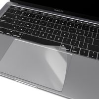 Kuzy - Anti-Glare Trackpad Protector Skin for MacBook Pro 13 & 15 inch, A1989, A1990, A1706, A1708, A1707 Newest 2018, 2017, 2016 with/Without Touch Bar & Touch ID Sticker - Anti-Glare, Matte