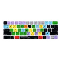 XSKN Ableton Live Shortcut Keyboard Skin for Touch Bar MacBook Pro 13 15 Retina A1706 A1707 (2016 Release, Touch Bar Sticker Gift) Functional Silicone Keyboard Cover