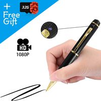 Hidden Camera Pen Recorder 1080P HD for Surveillance Meeting, Mini Camera Video and Photo Recorder 32GB SD Card Included