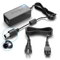 Pwr 65W Octagon Charger for Dell Inspiron 1545 1318 1440 1750 XPS: M1330 UL Listed 12 Ft Pa-21 PA21 Nx061 Xk850 La65ns2-00 Pa-1650-02dw Laptop Power Cord Adapter !Octagonal Square Plug! (Check Photo)
