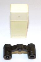APEHA 2.5x17.5 SPY POCKET MICRO FOLDING BINOCULARS / OPERA GLASSES + Original CASE, Made in RUSSIA