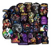 Marvel Avengers Laptop Stickers Decal-108pcs Waterproof Graffiti Stickers Water Bottle Vinyl Sticker Decals for Superheros,MacBook Car Helmet Bike Motorcycle Bumper (Not Random) (108)