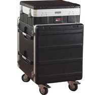 Gator Cases Lightweight ATA Molded Console Rack Case; 10U Pop-Up Top and 12U Side (GRC-10X12 PU)