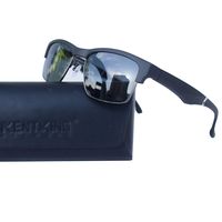 KENTKING Bluetooth Wireless Audio Sunglasses Open Ear Headset Listen Music & Hand-Free Calling with UV400 Polarized Lenses Unisex Compatible for All Smart Phones (Black)