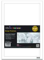 SECO 25mm Mitred Snap Frame, 18"x24", White (SN1824WHITE)