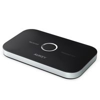 AUKEY Bluetooth Transmitter & Receiver, Wireless Stereo Audio Adapter Car Kit for Headphones, Speakers, TVs, Computers, MP3 Players, Phones, and More
