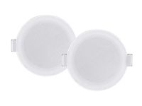 Monoprice Ceiling Speaker Subwoofer - 8 Inch, Slim Bezel, Easy Install with Dual Voice Coil (Each) - Aria Series