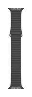 Apple Watch Leather Loop (44mm) - Black - Medium