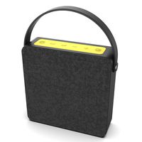 PUNKBOX Portable Wireless Bluetooth Speaker, Loud & Powerful Dual HD Speakers W/Enhanced Bass, AUX Input, Rechargeable Hands Free Speakerphone W/Noise Cancellation Mic for iPhone/Android [Black]