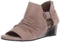 LFL by Lust for Life Women's LL-Noble Wedge Sandal, Taupe, 7 Medium US