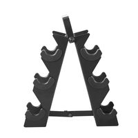 WF Athletic Supply Dumbbell Set with Storage Rack (Rack Only)