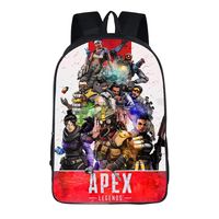 Ku-lee APEX Legends Backpack Rucksack-APEX Legends Game School Bag Laptop Bag-Backpack for Kids Adult