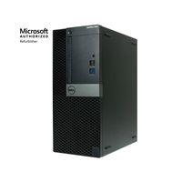 Dell Optiplex 7040-T, Core i7-6700 3.4GHz, 8GB RAM, 500GB Hard Drive, DVDRW, Windows 10 Pro 64Bit (Certified Refurbished)