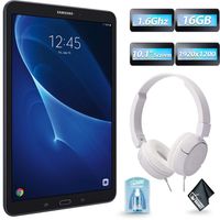 Samsung 10.1" Galaxy Tab A T580 16GB Tablet (Wi-Fi Only, White) + JBL T450 - On Ear Headphones