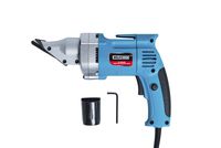 Wild Edge Electric Metal Shear, 5.0 Amp Variable Speed Swivel Head 14 Gauge Electric Metal Shear