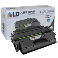 LD Compatible Toner Cartridge Replacement for HP 05X CE505X High Yield (Black)