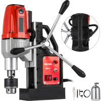 Mophorn 980W Magnetic Drill Press with 1-1/3 Inch (35mm) Boring Diameter Magnetic Drill Press Machine 2700 LBS Magnetic Force Magnetic Drilling System 680 RPM Portable Electric Magnetic Drill Press