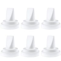 Nenesupply 6 pc Compatible Duckbill Valves for Medela and Spectra S1 Accessories Spectra S2 and Medela Pump in Style Not Original Spectra Pump Parts Replace Spectra Duckbill Valves and Medela Valve
