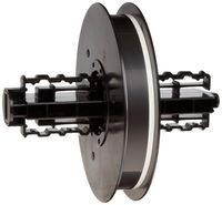 Brady B30C-500-569-BK 100' Length x 0.5" Width, B-569 Hi-Performance Polyester, Black BBP31 Low-Halide Tape