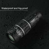 16x52 Monocular Telescope Dual Focus 66m/8000m Zoom Low Night Vision for Bird Watching Hunting Camping Wildlife Traveling