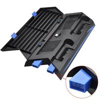 PS4 Cooler, PS4 Stand,Cooper GTV [New Version] High Efficient Cooler Fan Dual Charging Station with 14 Slot Game Disc Storage + 3 HUB Ports for Playstation 4 DualShock 4 Controllers