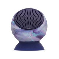 Speaqua Sound Company - 100% Functionally Waterproof Bluetooth Speaker with Built in Internal Storage - Barnacle Plus Series - Jellyfish