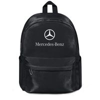 Travel Laptop Backpacks for Womens Mens Mercedes-Benz-logo- Bag Cool Bookbags Black